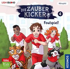 Die Zauberkicker (4): Foulspiel,1 Audio-CD