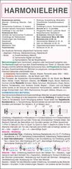 Leporello: Harmonielehre - Die komplette Theorie im &Uuml;berblick
