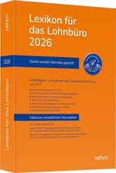 Lexikon f&uuml;r das Lohnb&uuml;ro 2026