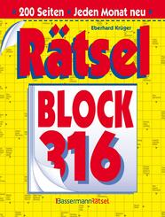 R&auml;tselblock 316 (5 Exemplare &agrave; 2,99 EUR)