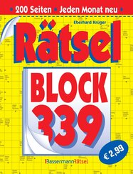 R&auml;tselblock 339 (5 Exemplare &agrave; 2,99 EUR)