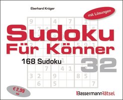 Sudoku f&uuml;r K&ouml;nner 32 (5 Exemplare &agrave; 2,99 EUR)