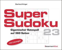 Supersudoku 23 (5 Exemplare &agrave; 3,99 EUR)