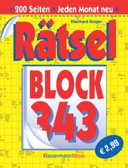 R&auml;tselblock 343 (5 Exemplare &agrave; 2,99 EUR)