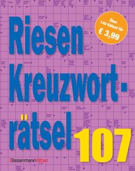 Riesen-Kreuzwortr&auml;tsel 107 (5 Exemplare &agrave; 3,99 EUR)