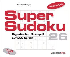 Supersudoku 26 (5 Exemplare &agrave; 3,99 EUR)