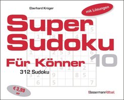 Supersudoku f&uuml;r K&ouml;nner 10 (5 Exemplare &agrave; 3,99 EUR)