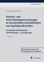 Pensions- und Unterst&uuml;tzungskassenzusagen an Gesellschafter-Gesch&auml;ftsf&uuml;hrer von Kapitalgesellschaften