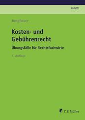 Kosten- und Geb&uuml;hrenrecht