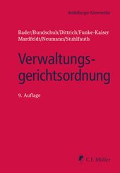 Verwaltungsgerichtsordnung