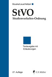 StVO Stra&szlig;enverkehrs-Ordnung