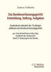 Das Bundesverfassungsgericht: Entwicklung, Stellung, Aufgaben