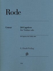 Pierre Rode - 24 Caprices f&uuml;r Violine solo