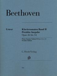 Ludwig van Beethoven - Klaviersonaten, Band II, op. 26-54, Perahia-Ausgabe
