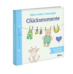 Gl&uuml;cksmomente, Mein erstes Lebensjahr, Babyalbum blau