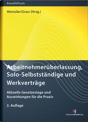 Arbeitnehmer&uuml;berlassung, Solo-Selbstst&auml;ndige und Werkvertr&auml;ge