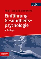 Einf&uuml;hrung Gesundheitspsychologie