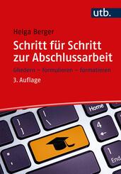 Schritt f&uuml;r Schritt zur Abschlussarbeit