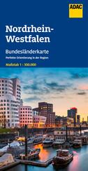 ADAC Bundesl&auml;nderkarte Deutschland 06 Nordrhein-Westfalen 1:300.000