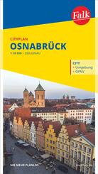 Falk Cityplan Osnabr&uuml;ck 1:18.500