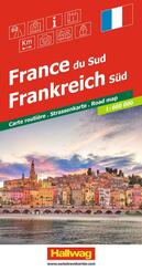 Hallwag Strassenkarte Frankreich S&uuml;d 1:600.000