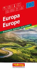 Hallwag Strassenkarte Europa 1:3,6 Mio.