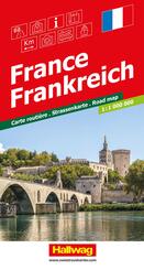 Hallwag Strassenkarte Frankreich 1:1 Mio.