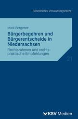 B&uuml;rgerbegehren und B&uuml;rgerentscheide in Niedersachsen