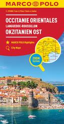 MARCO POLO Regionalkarte Languedoc-Roussillon, Auvergne 1:275.000