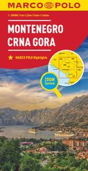 MARCO POLO L&auml;nderkarte Montenegro 1:250.000