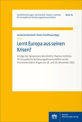 Lernt Europa aus seinen Krisen?