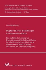 Digitale (Rechts-)Handlungen im kanonischen Recht