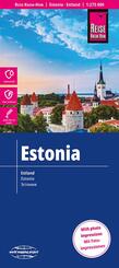 Reise Know-How Landkarte Estland / Estonia (1:275.000). Estonia / Estonie