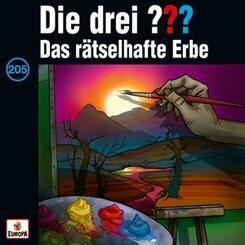 Die drei ??? - Das r&auml;tselhafte Erbe, 1 Audio-CD,1 Audio-CD