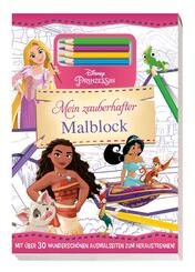 Disney Prinzessin: Mein zauberhafter Malblock