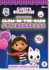 Gabby's Dollhouse: Der gro&szlig;e Glow-in-the-Dark-Stickerspa&szlig;: Stickern - R&auml;tseln - Ausmalen
