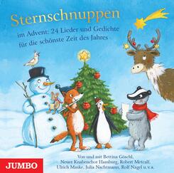Sternschnuppen im Advent. 24 Lieder und Geschichten f&uuml;r die sch&ouml;nste Zeit des Jahres,Audio-CD