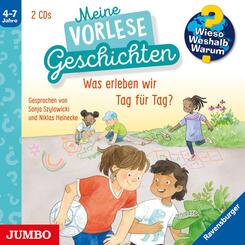 Wieso? Weshalb? Warum? Meine Vorlesegeschichten. Was erleben wir Tag f&uuml;r Tag?,2 Audio-CD, 2 MP3