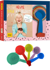 Heute back' ich selbst! Kinder-Back-Set (Mit bunten Bechern)