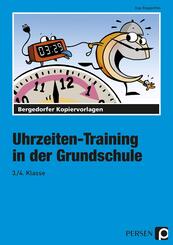 Uhrzeiten-Training in der Grundschule 3./4. Klasse; .