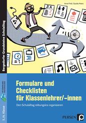 Formulare und Checklisten f&uuml;r Klassenlehrer