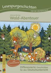 Lesespurgeschichten f&uuml;r die Grundschule - Wald-Abenteuer