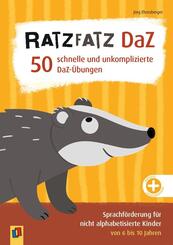 Ratzfatz DaZ - 50 schnelle und unkomplizierte DaZ-&Uuml;bungen