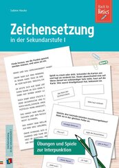 Zeichensetzung in der Sekundarstufe I