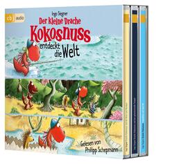 Der kleine Drache Kokosnuss entdeckt die Welt, 3 Audio-CDs