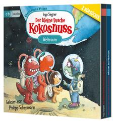 Der kleine Drache Kokosnuss - Abenteuer & Wissen - Weltraum, 2 Audio-CD
