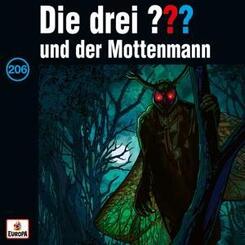 Die drei ??? - und der Mottenmann,1 Audio-CD