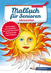 Malbuch f&uuml;r Senioren. Jahreszeiten