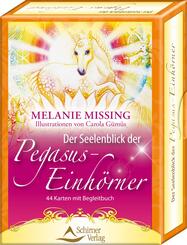 Der Seelenblick der Pegasus-Einh&ouml;rner, m. Meditationskarten