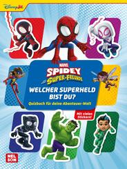 MARVEL Spidey und seine Super-Freunde: Welcher Superheld bist du? Quizbuch f&uuml;r deine Abenteuer-Welt